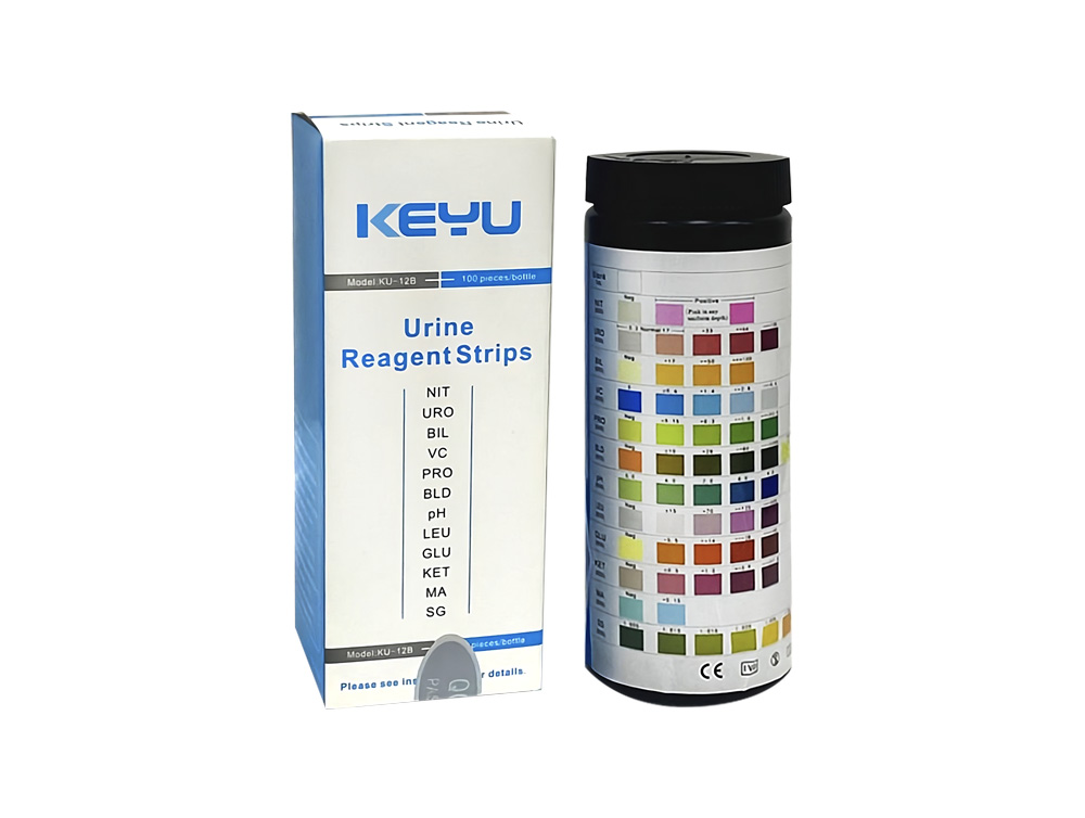 Tiras reactivas para orina KU-12B